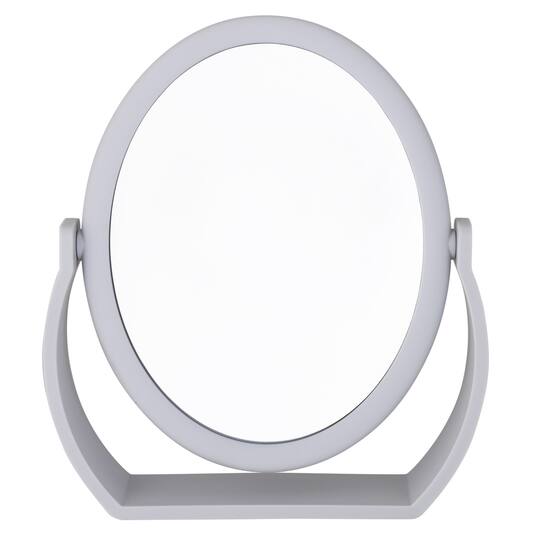 Home Details Swivel 10X Magnification Rubberized Vanity Mirror